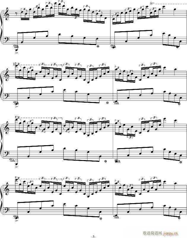 炫技曲第三首（非纯粹炫技性曲子）_梦的世界3