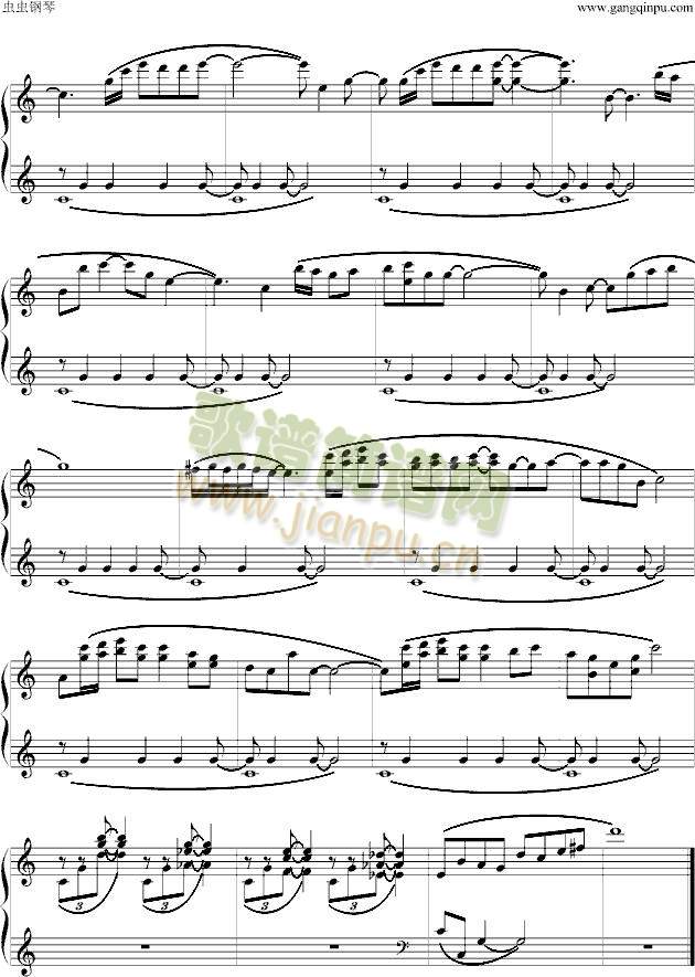 模拟人生钢琴曲四4