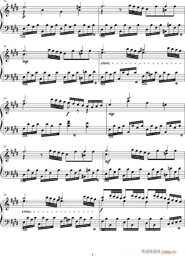 H17-A大调钢琴奏鸣曲（第一乐章）_.伊dên2