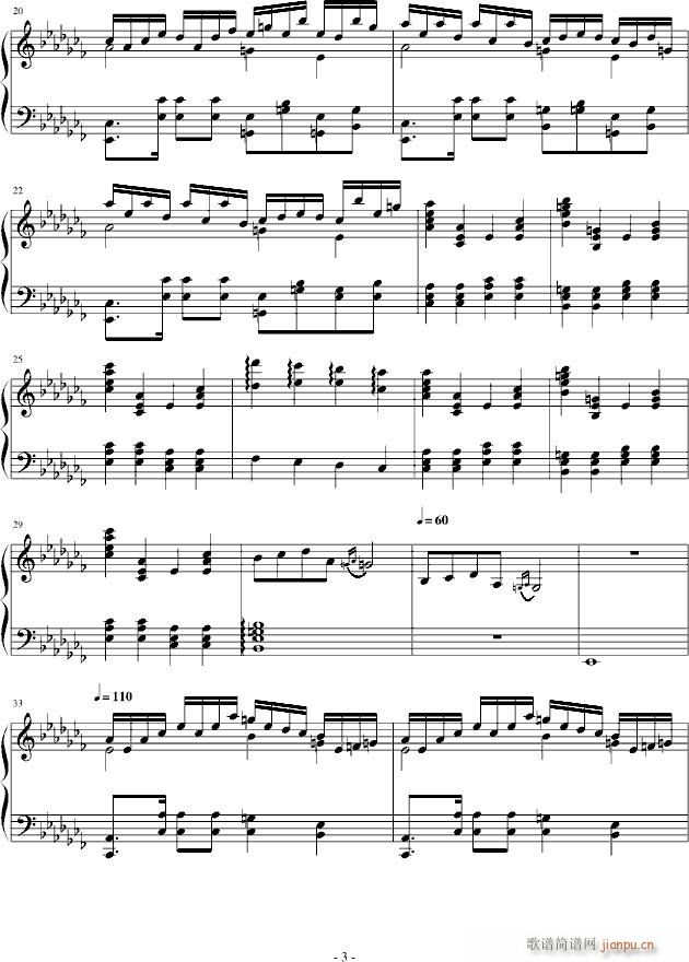降a小调钢琴曲_eggming3