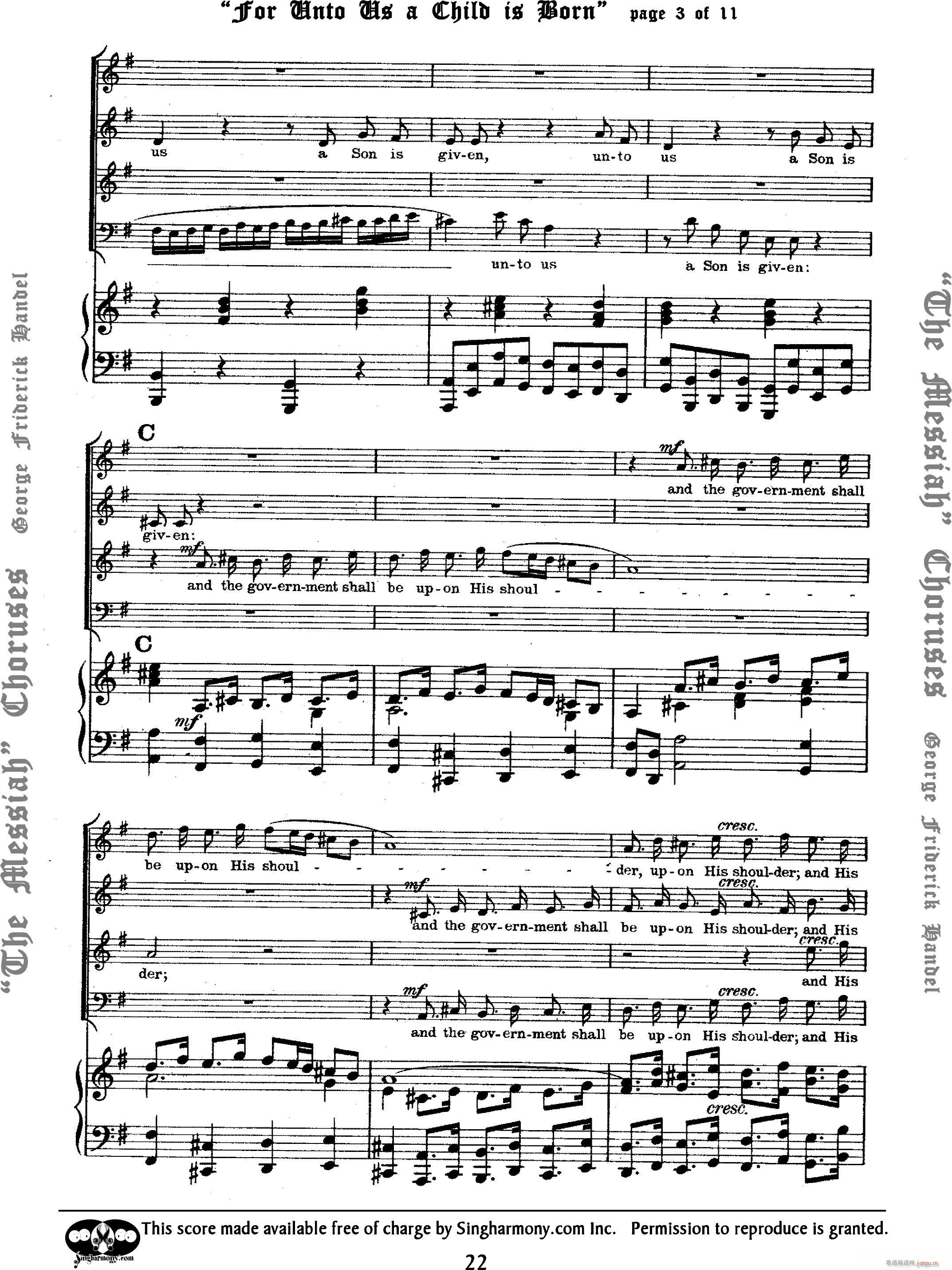 For unto us a Child is born_Handel3
