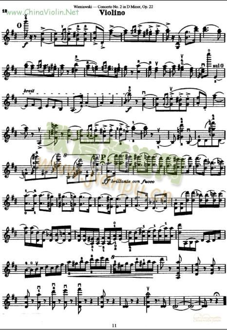 D小调第二协奏曲11