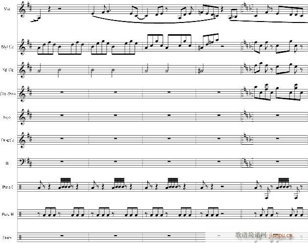 传送门 结束曲 still alive 总谱_Ellen McLain3