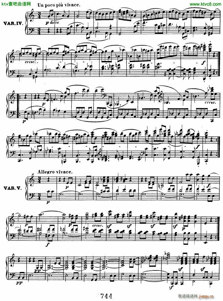 Beethoven op 120 Diabelli Variations4