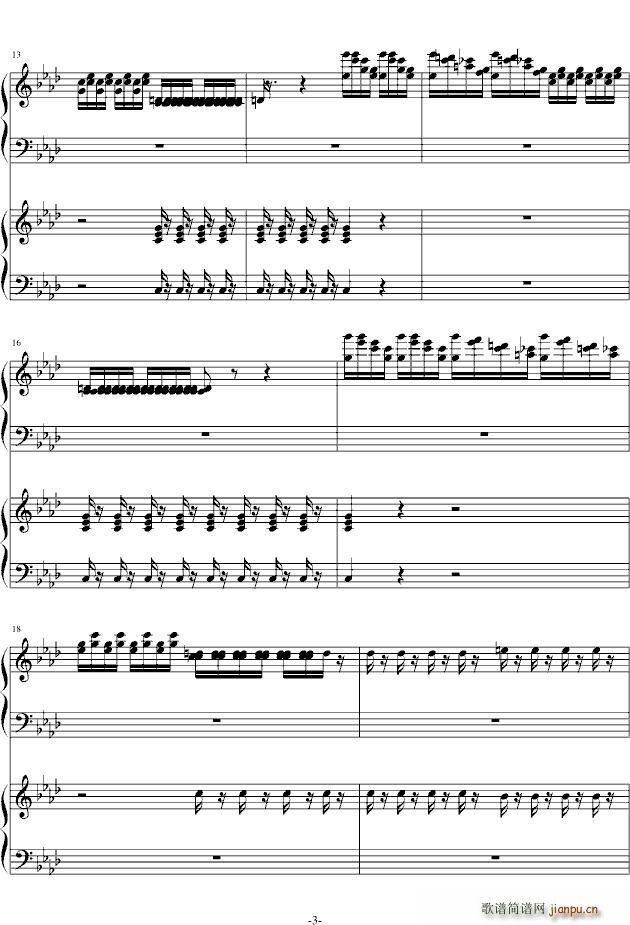 Four Seasons - Winter（四季之冬 [双钢琴]）3
