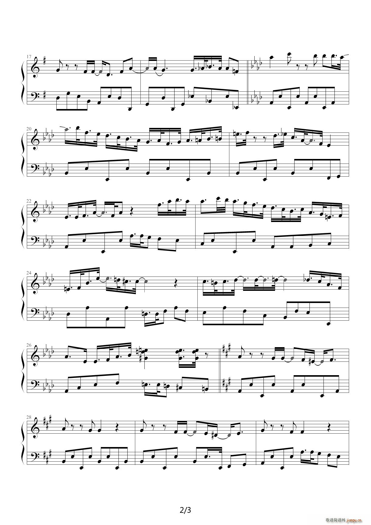 LOVE（韩剧悲伤恋歌插曲） G调2