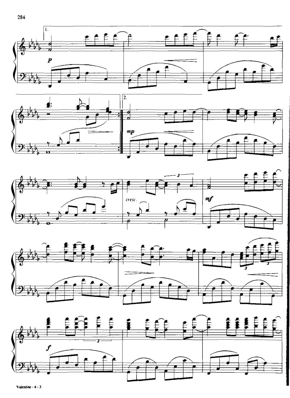 VALENTINE(Dan Coates 流行情调 集)3