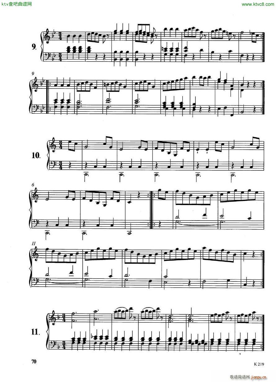 Haydn German Dances 12 pf5