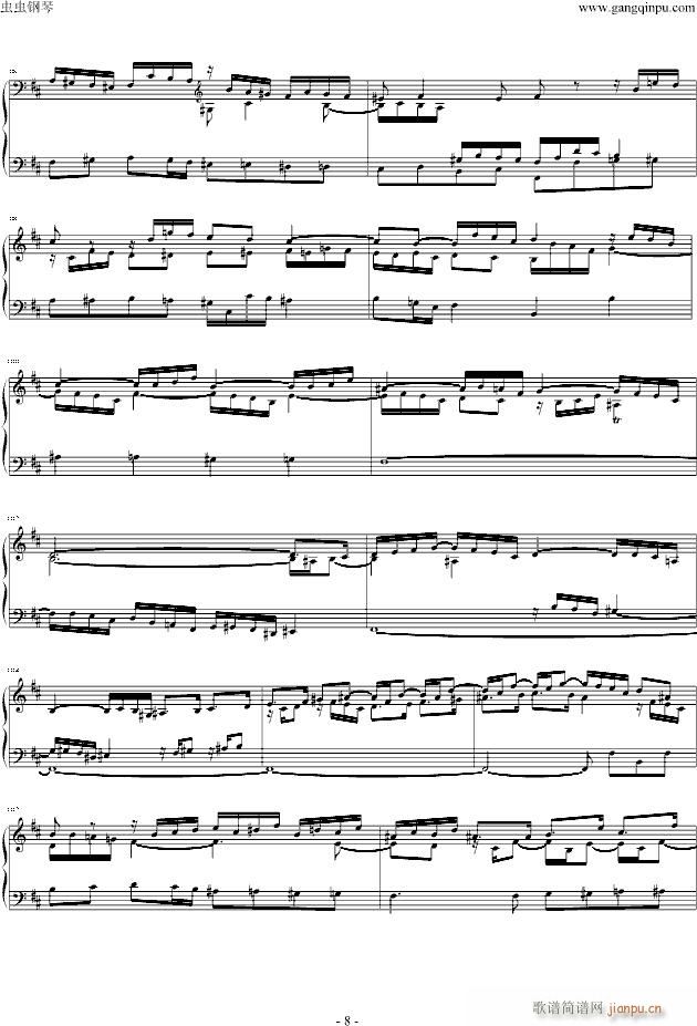 Fuga h-moll_巴赫-P.E.Bach8