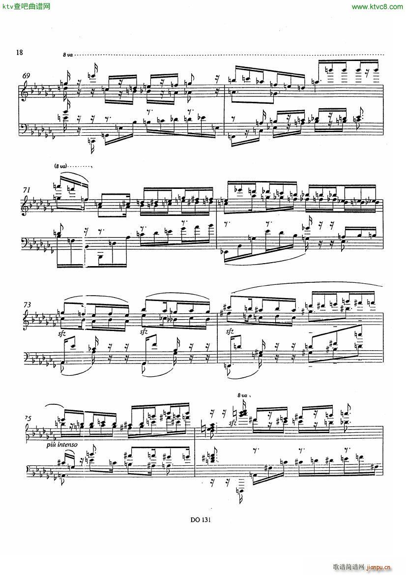 Etude No 12 Prélude et Fugue16