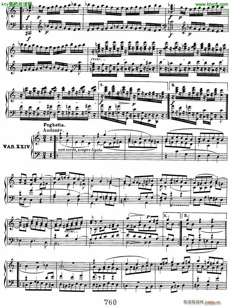 Beethoven op 120 Diabelli Variations20