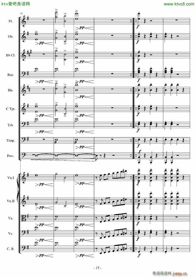 愤怒的小鸟交响曲第一乐章Op 5 no 115