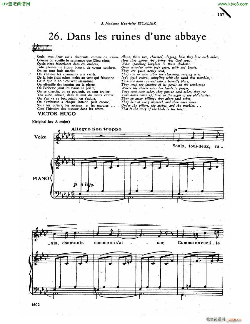 Faure 30 Songs 三24