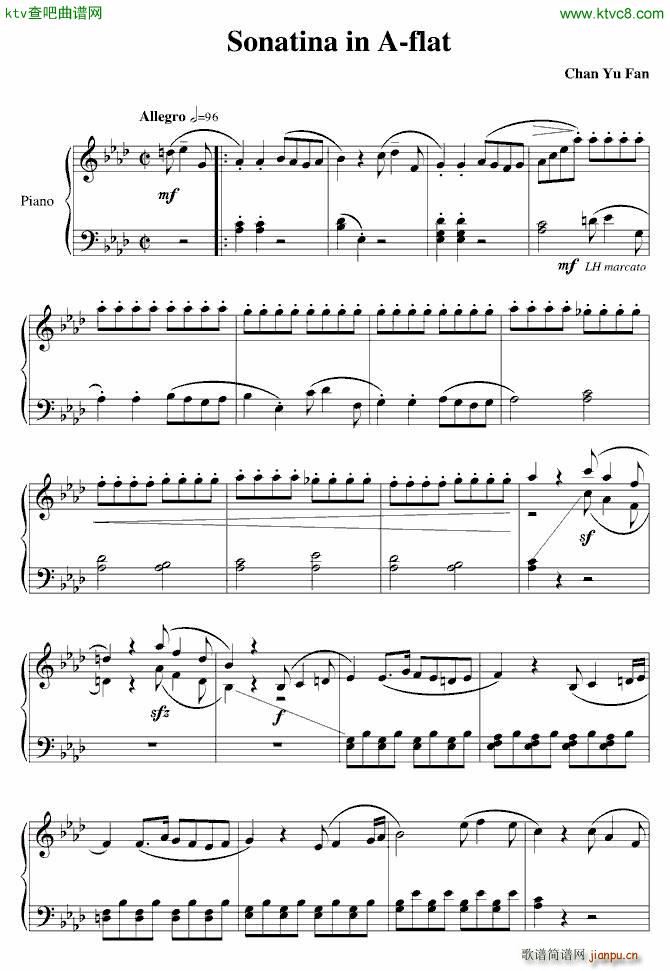 Sonatina in A flat_hellomato1