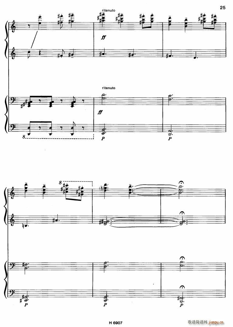 Barton Sonatina for 4 hands25