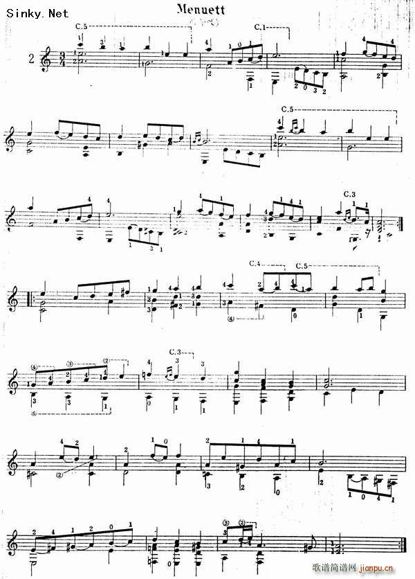 经典的BACH小步舞曲 完整版2