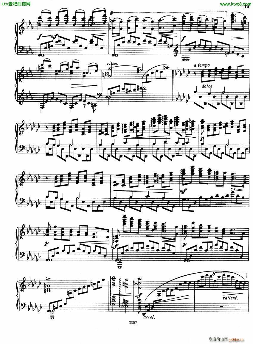 Glazunov Theme et Variations Op 7219