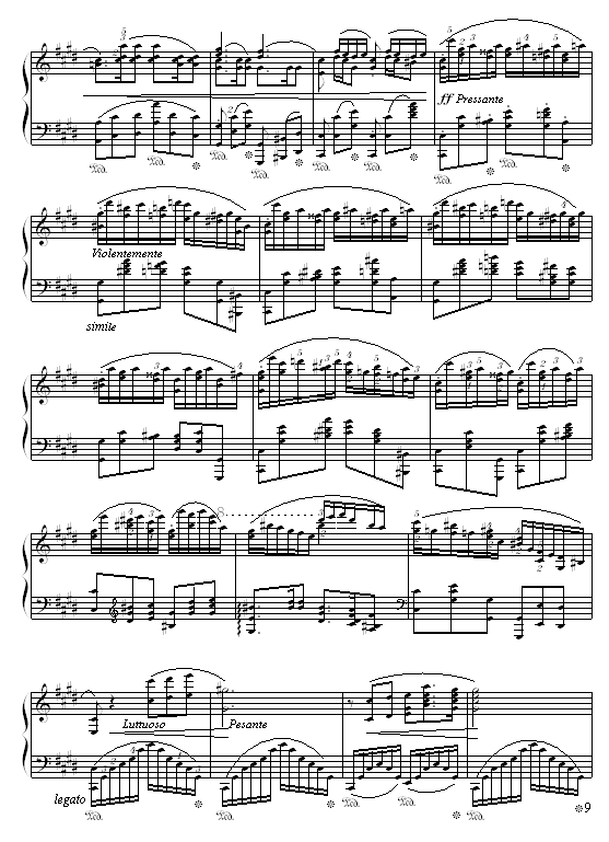 落叶的梦第二首-钢琴谱(钢琴曲)-苗波9