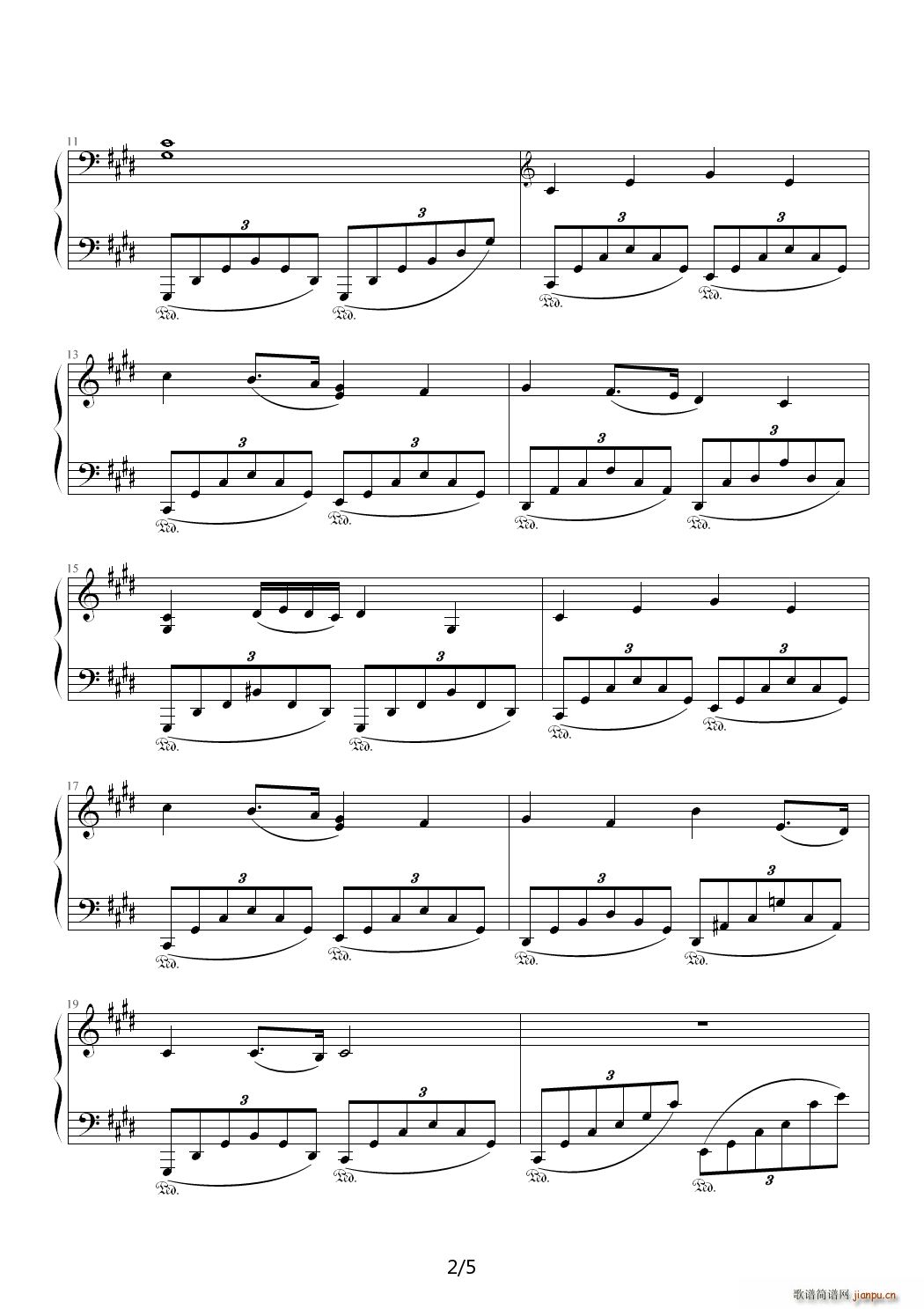 凌云第二乐章�D�D幻莎 E调2