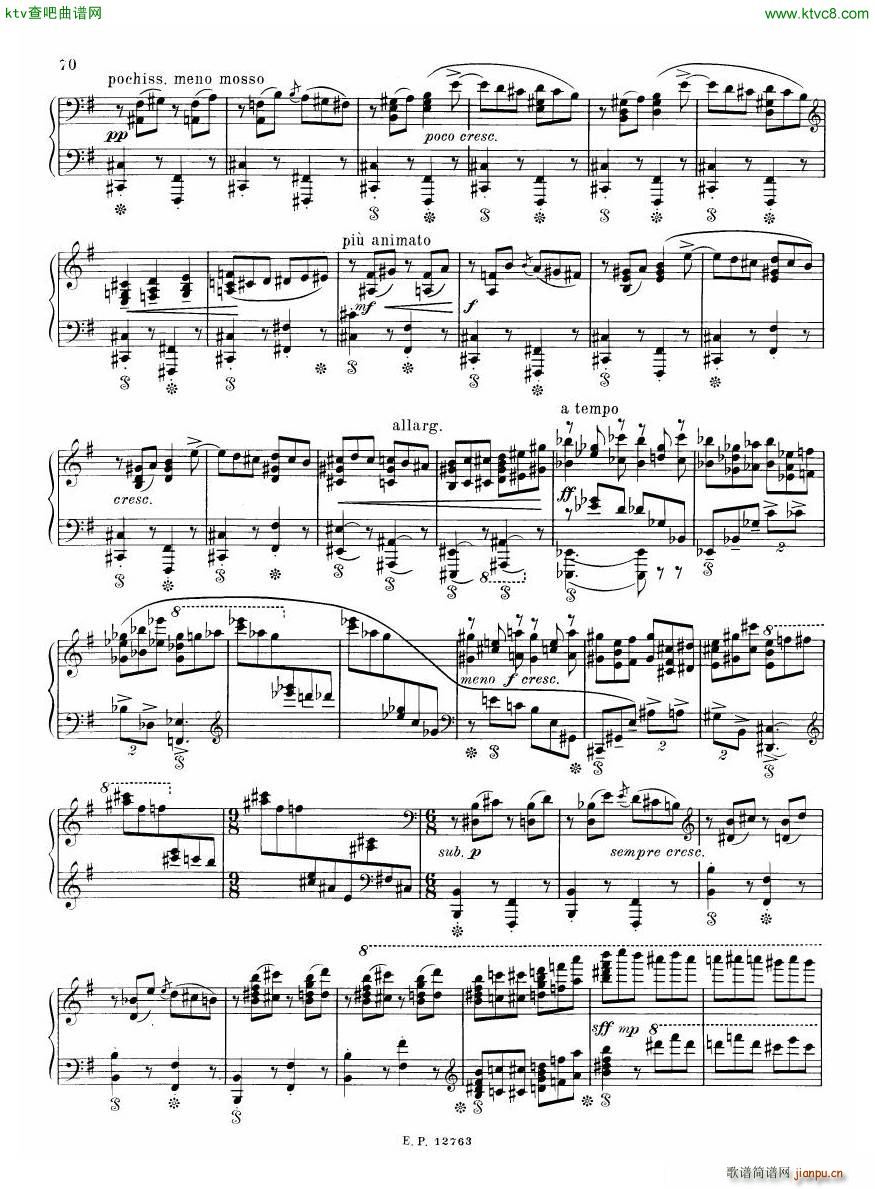 Russian Soviet Piano Music Album of 20th century 二15