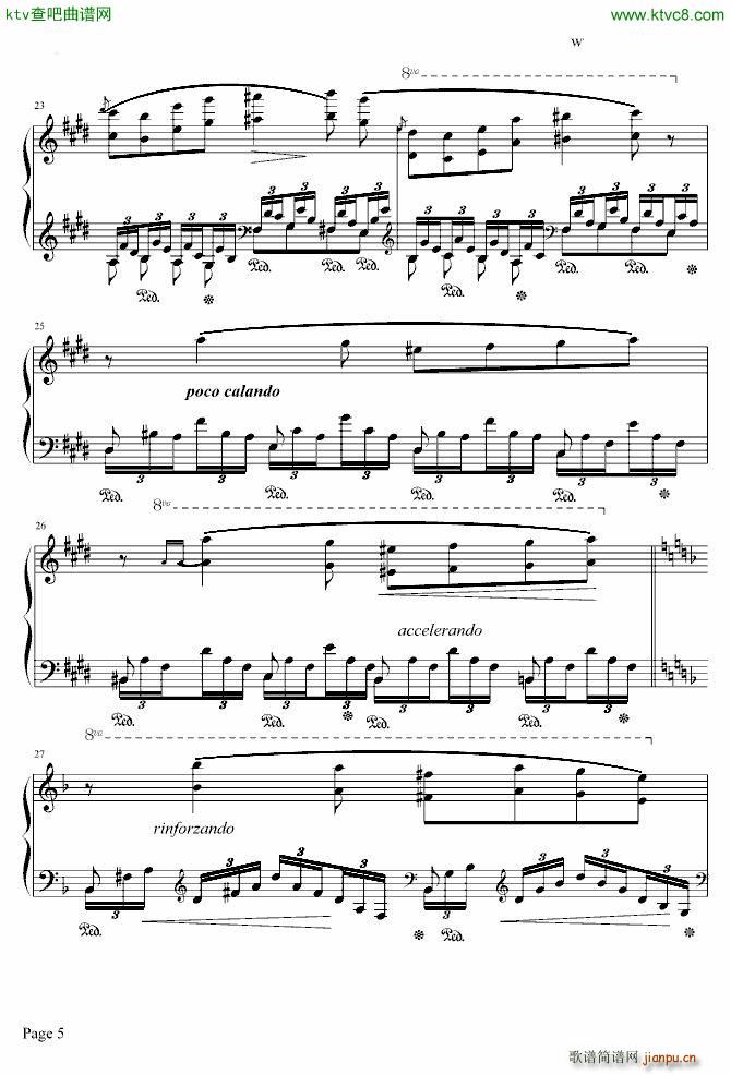 森林的呼啸WALDESRAUSCHEN_李斯特5