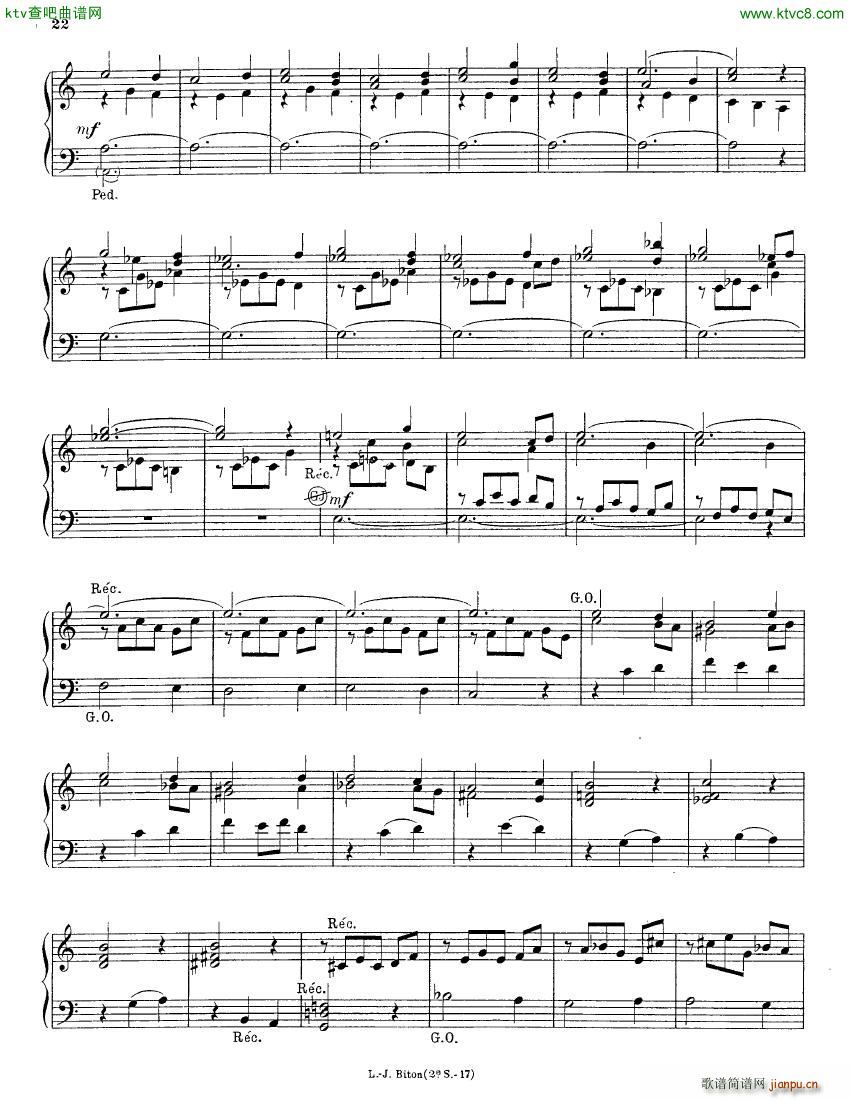 Alain Albert 15 Pieces organ22