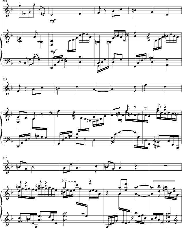 长笛钢琴奏鸣曲（第一乐章）_Hamlet16