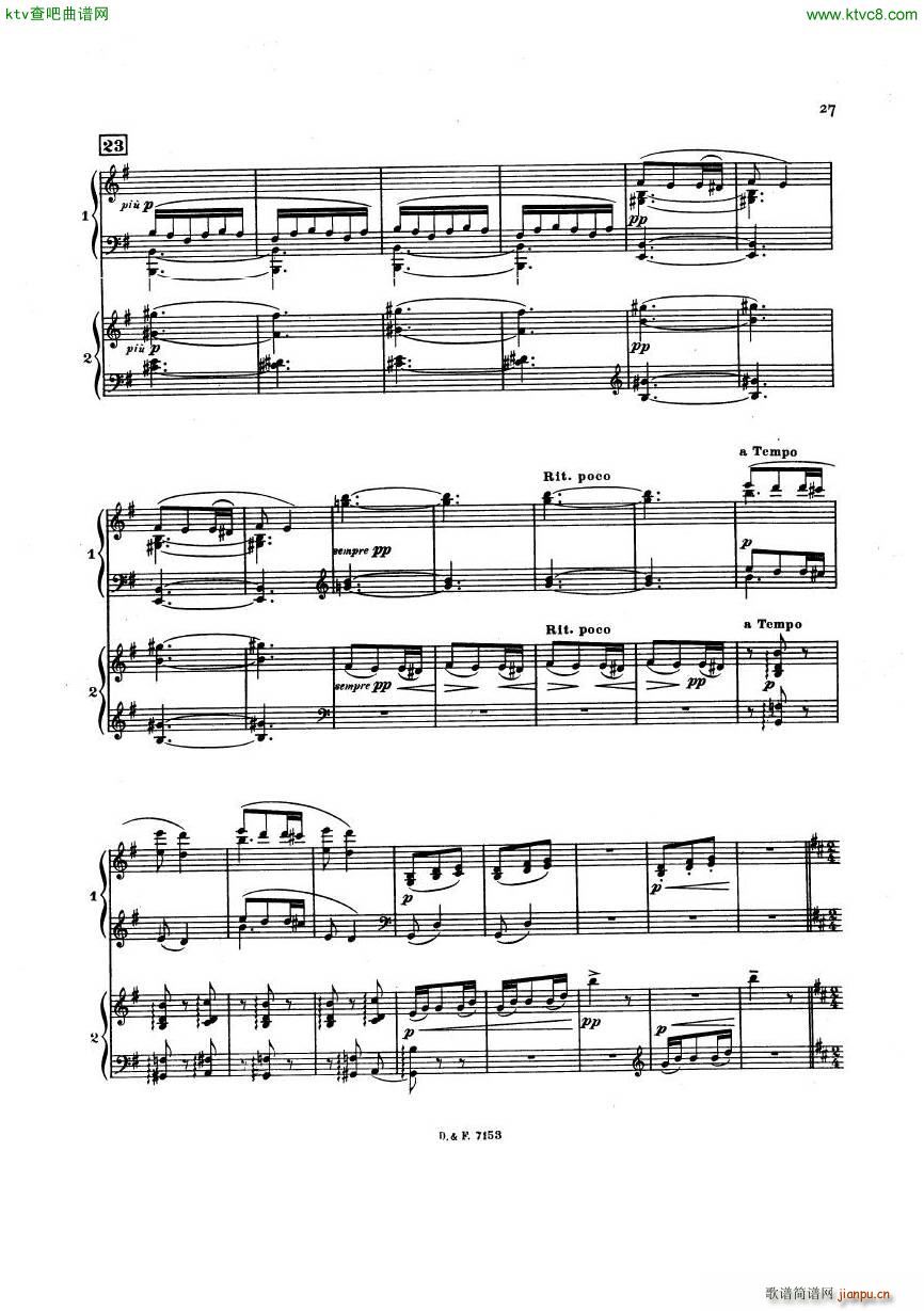 busser debussy Petite Suite 2P27