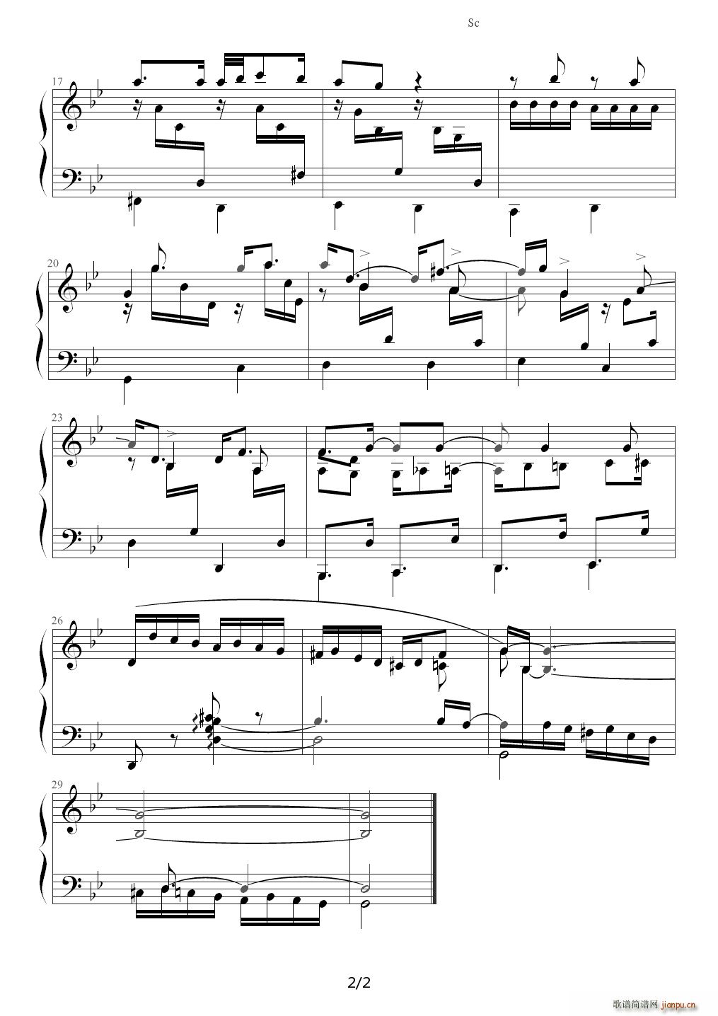 Dichterliebe op 48 No 10（Schumann） 降B调2