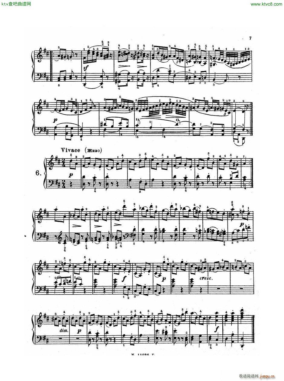 Haydn Twelve Easy Pieces For Piano8