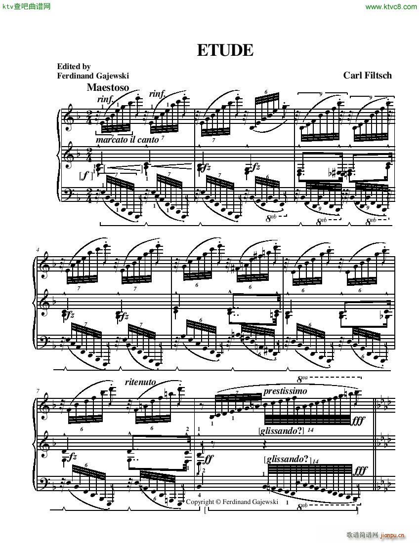 Filtsch op8 etude1