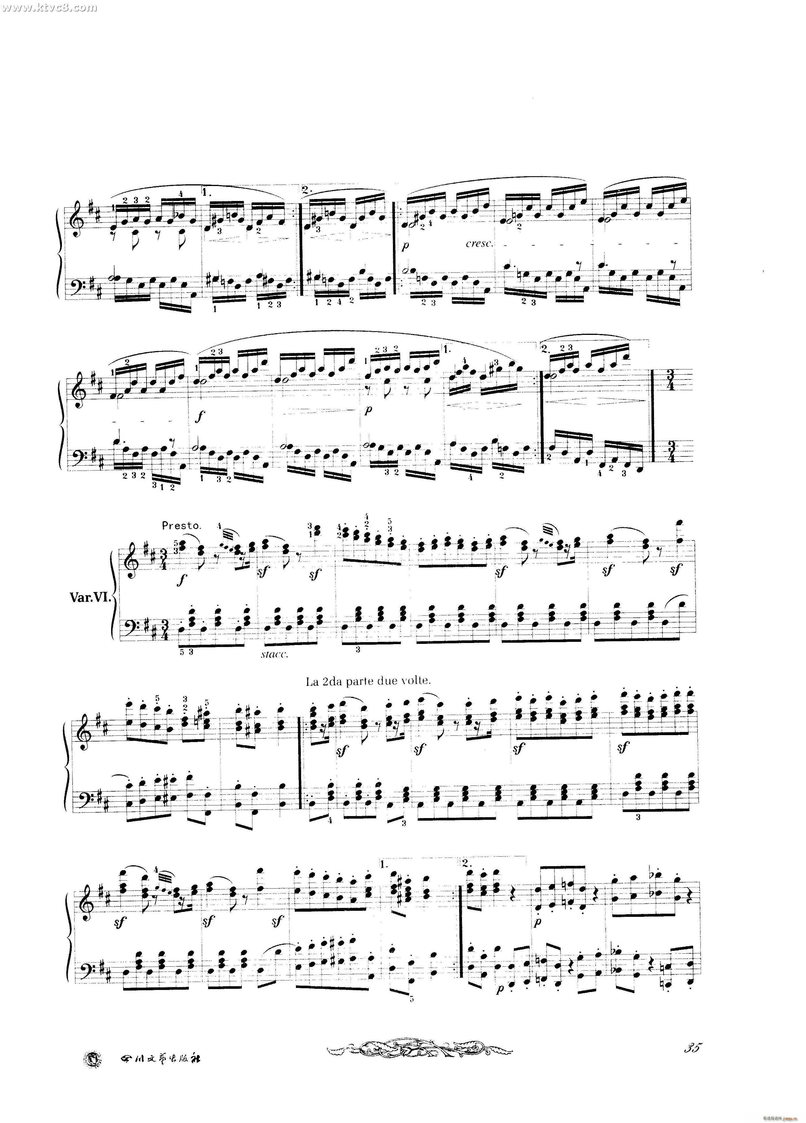 贝多芬钢琴变奏曲集三4
