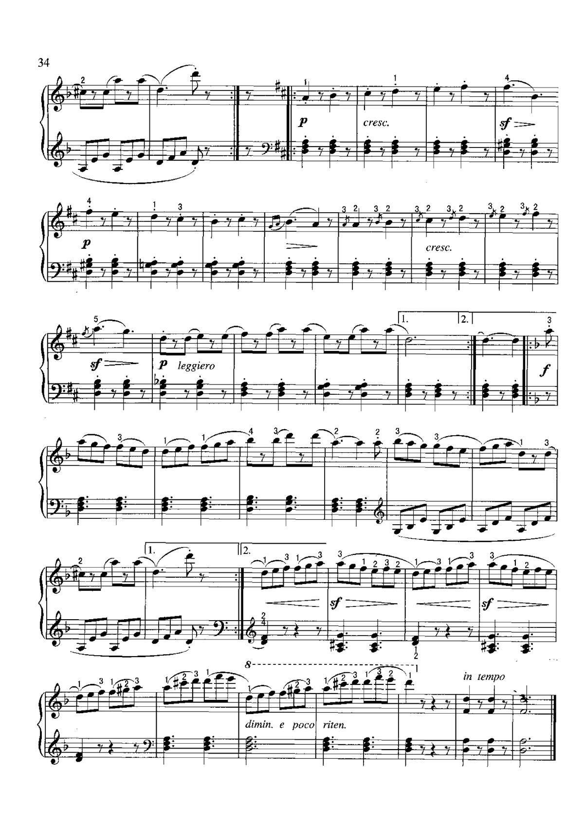 塔兰泰拉舞曲(不可不弹的世界钢琴名曲100首)2