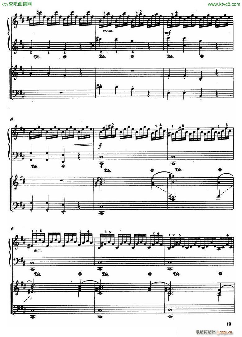 Haydn Piano Concerto in D Major 2pf11