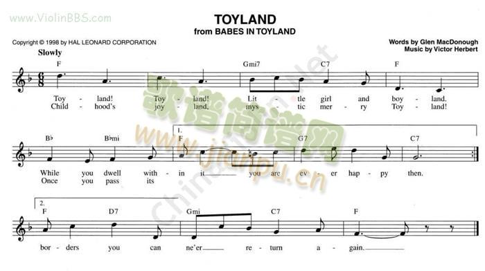 TOYLAND for BABES IN TOYLAND1