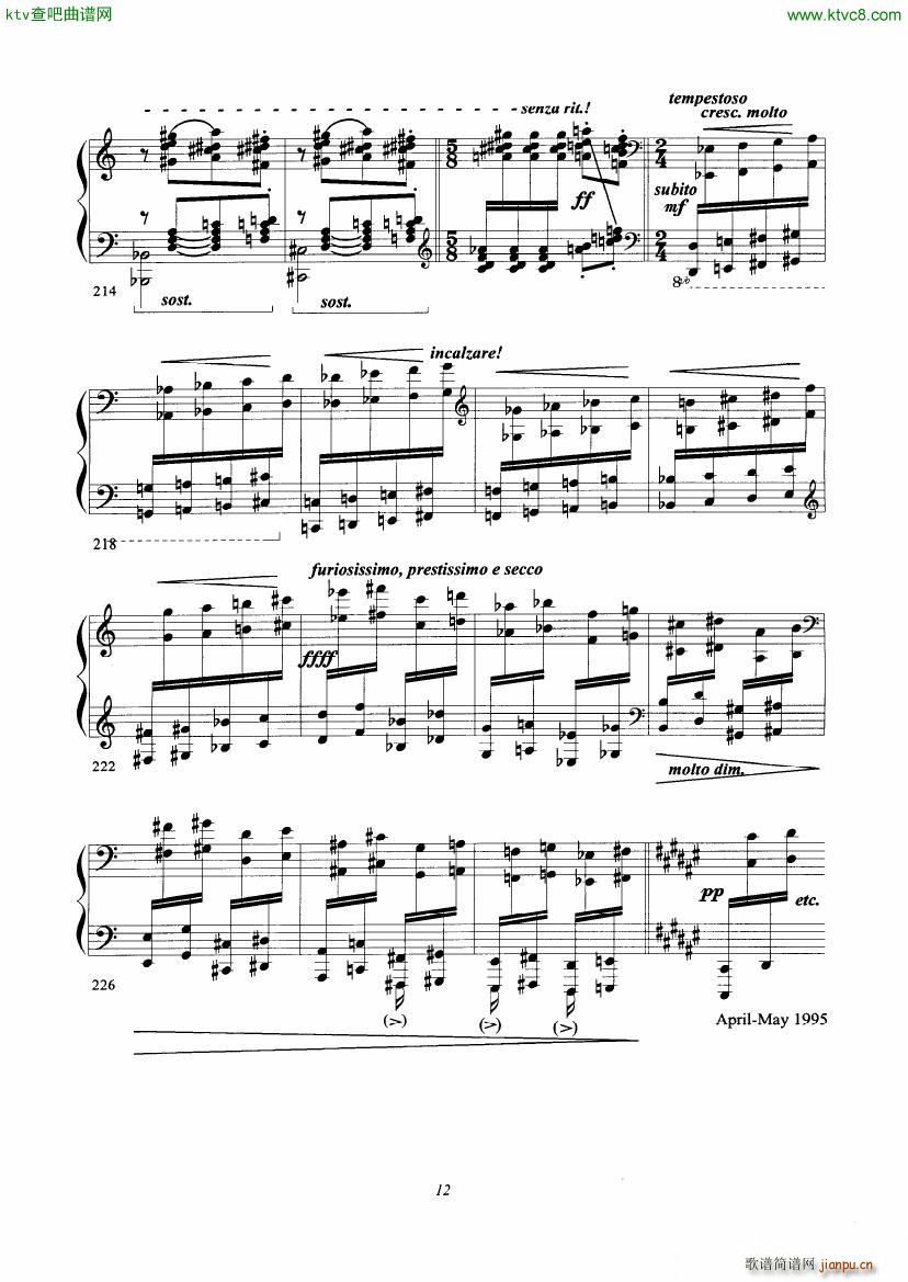 Cadenza for Liszt s Hungarian Rhapsody No 212