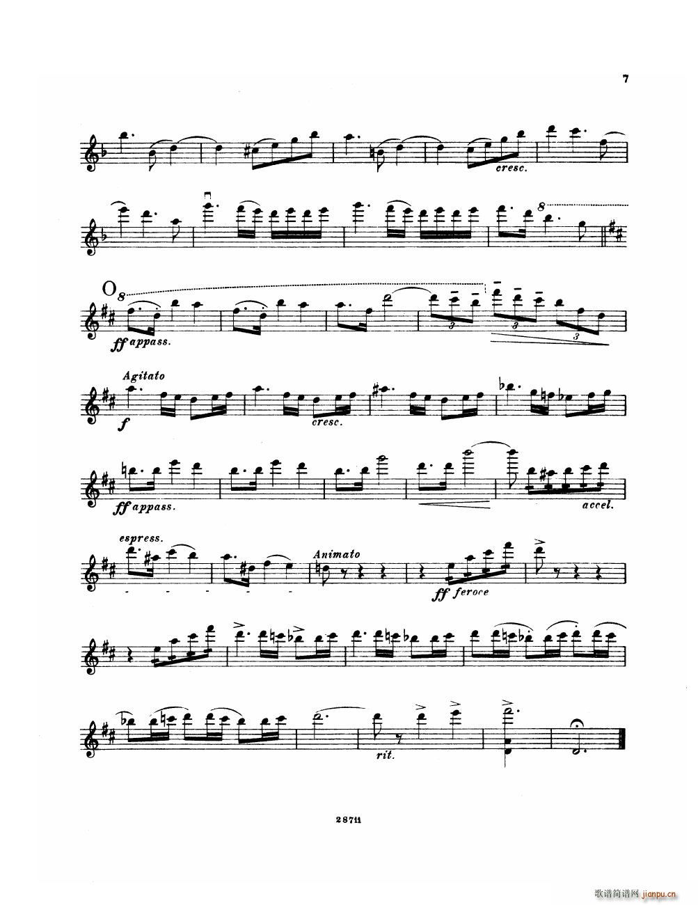 Bowen Suite for violin and piano violin part7