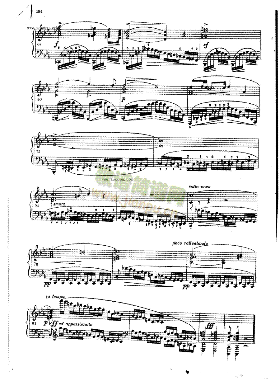 练习曲OP.10  Nr12 键盘类 钢琴5