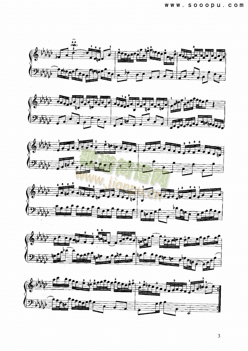 be小调前奏曲 键盘类 手风琴3