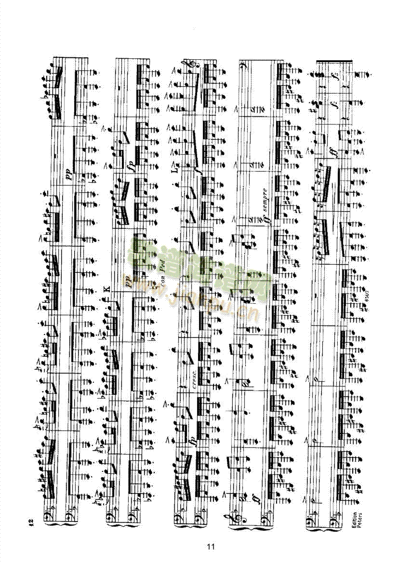 挪威舞曲（四手联弹op.35） 键盘类 钢琴11