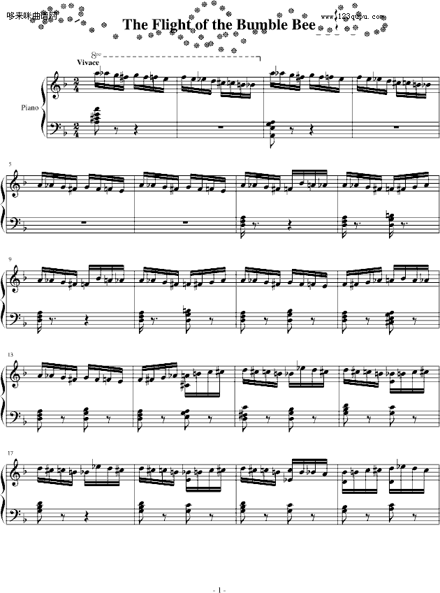 Flight of the Bumble Bee-Nikolai Rimsky-Korsakov1