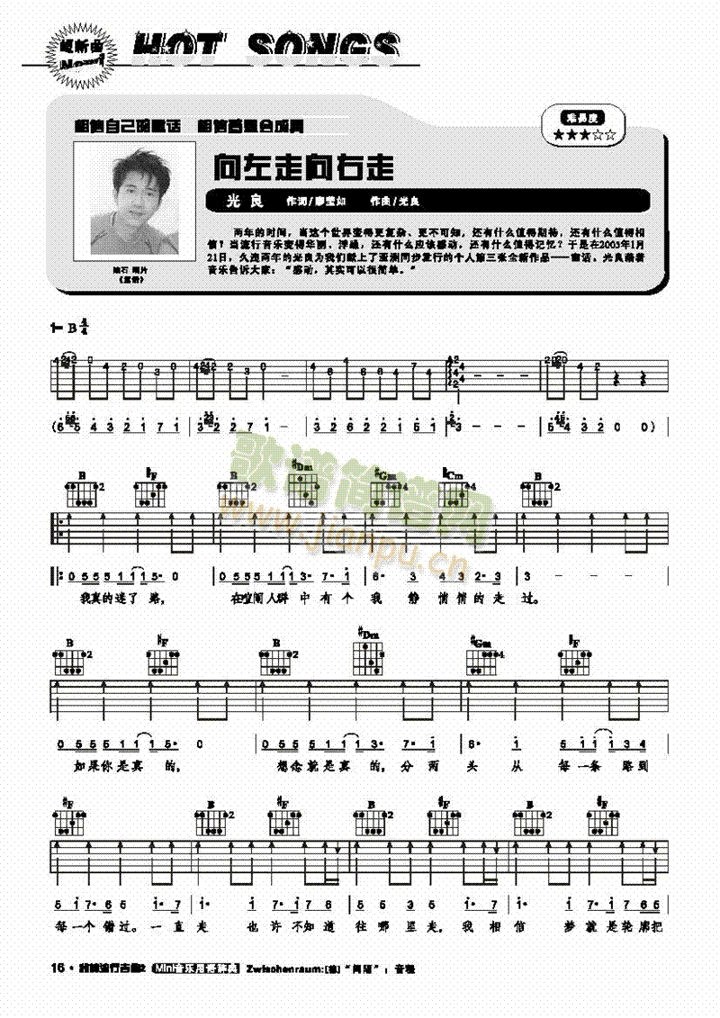 向左走向右走-弹唱 吉他类 流行1