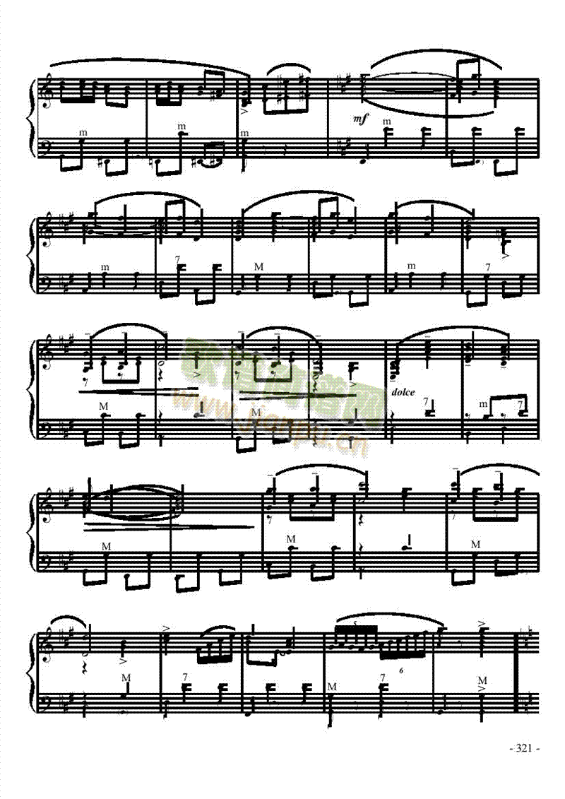 十级乐曲《俄罗斯舞曲》 键盘类 手风琴9