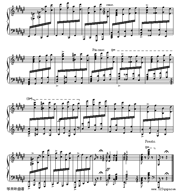 匈牙利狂想曲第二号-李斯特17