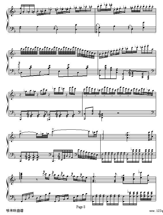 F大调浪漫曲-贝多芬8
