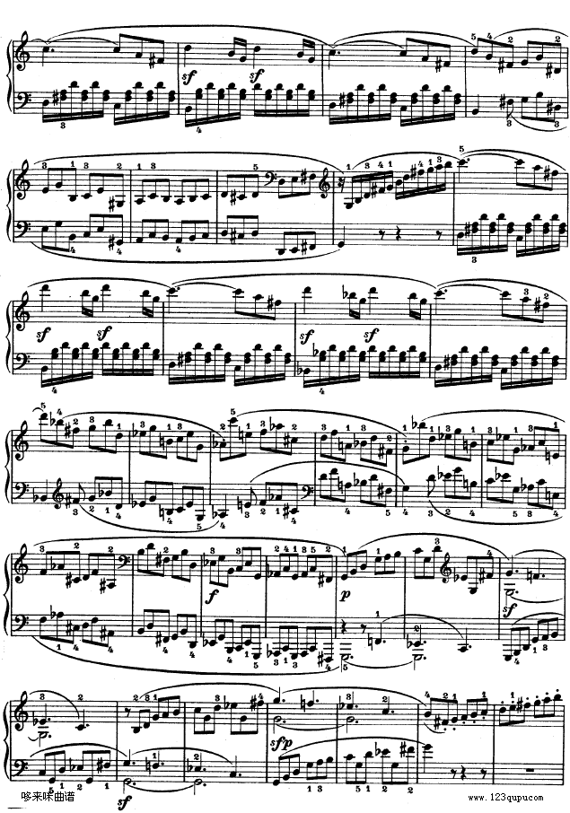 第三钢琴奏鸣曲 -Op.2 No.3-贝多芬19