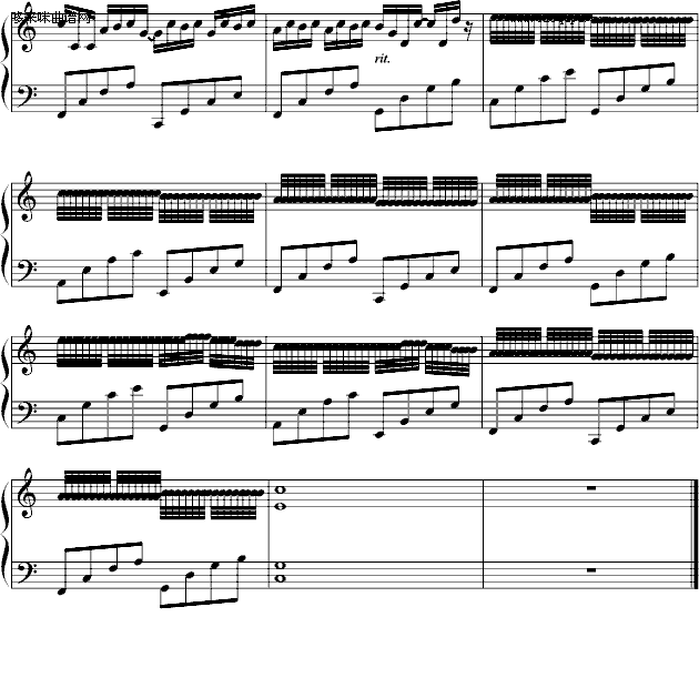 卡农-完美简单版-帕赫贝尔-Pachelbel6