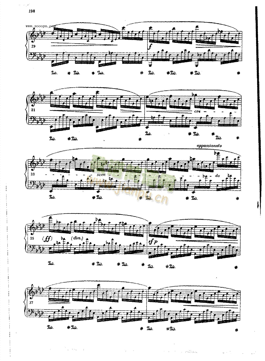 练习曲OP.25  Nr1 键盘类 钢琴4