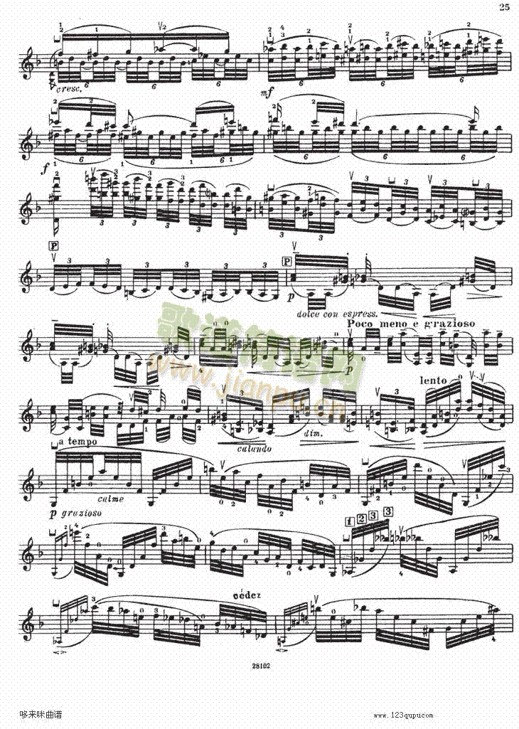 伊萨伊小提琴奏鸣曲（sonate No3）4