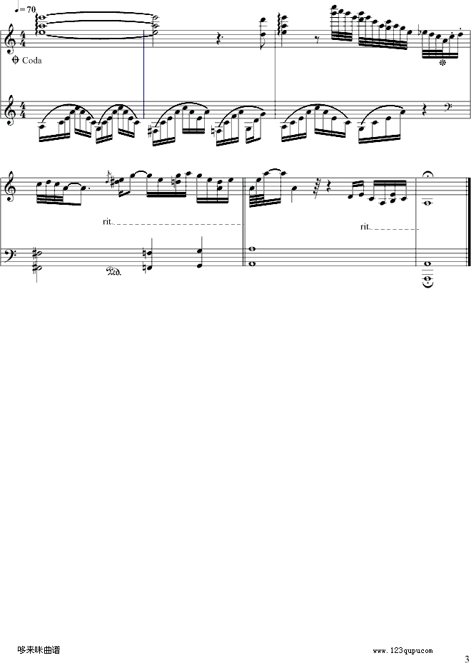 �L中之�m-克莱德曼3